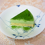 抹茶のショートケーキ
