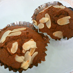 バターケーキ　ココアとアーモンドのケーキ