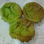 チーズケーキ　抹茶チーズスフレ